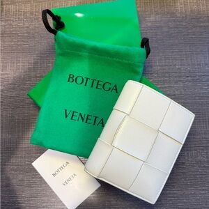 Bottega Veneta White wallet